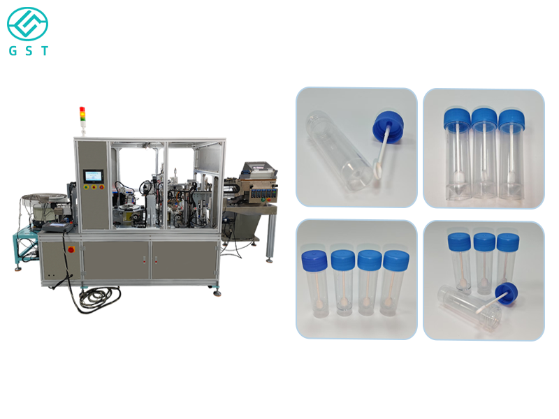 Automatic assembly machine for stool test tubes | Intelligen