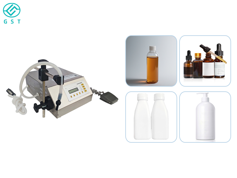 Semi-automatic liquid filling machine | Supports quantitativ