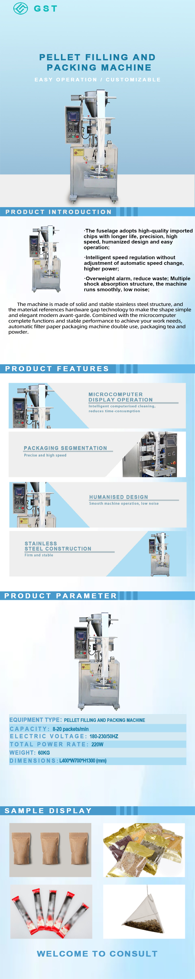 Automatic Granule Filling Machine | Suitable for Food, Pharmaceutical, and Chemical Granular Materials | Intelligent Production Line Solutions Automatic Granule Filling Machine | Suitable for Food, Pharmaceutical, and Chemical Granular Materials | Intelligent Production Line Solutions