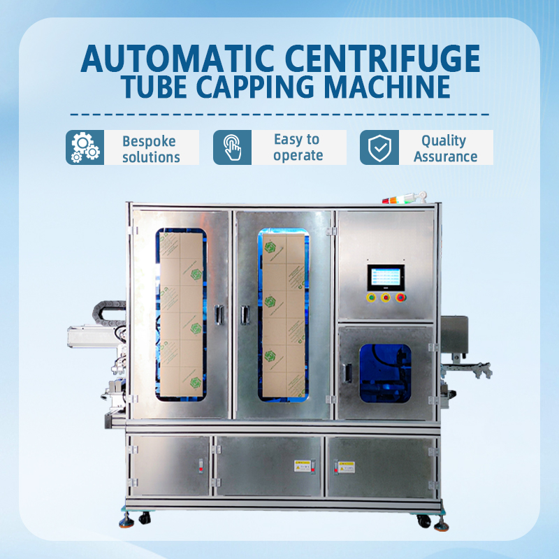 Automatic Centrifuge Tube Capping Machine | Fully Automatic