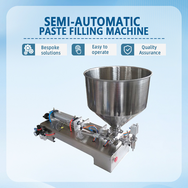 Semi-automatic paste filling machine | High-precision quanti