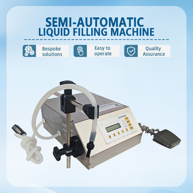 Semi-automatic liquid filling machine | High-precision quant