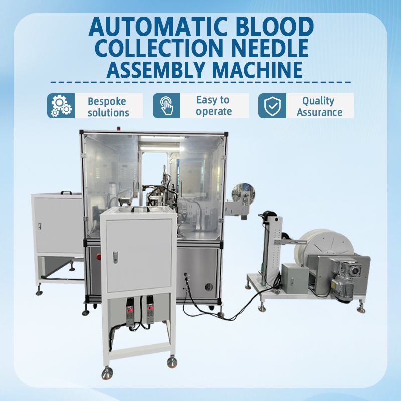 Fully automatic blood collection needle assembly machine | A